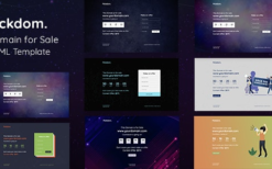 Pickdom (v1.0.2) Domain for Sale HTML Template