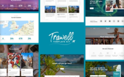 Trawell – Travel Blog Elementor Template Kit