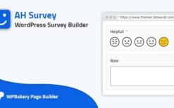 AH Survey v1.8.5 Survey Builder With Multiple Questions Type