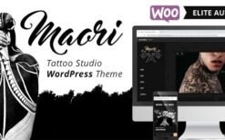 Maori v.1.5.1 – Tattoo Studio WordPress Theme