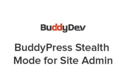 BuddyPress Stealth Mode for Site Admin v.1.2.8