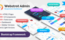 Webstrot Admin Panel Responsive Bootstrap Dashboard Template