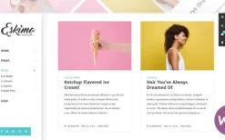 Eskimo (v1.8.4) Minimal Personal WordPress Blog Theme