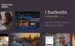 Charlostin v1.0 Hotel & Resort Booking WordPress Theme