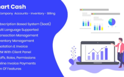 Smart Cash (v3.3.2) Multi Company Accounts Billing & Inventory(SaaS)
