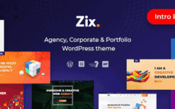 Zix (v1.1.5) Digital Agency and Multipurpose WordPress Theme