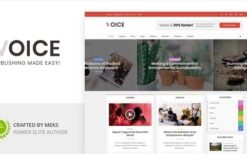 Voice v3.0.3 Clean News/Magazine WordPress Theme