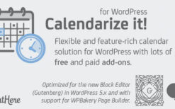 Calendarize it! for WordPress v 4.9.998.101115 + Addons