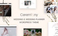 Ceremony v1.7.2 Wedding Planner WordPress Theme
