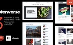 GutenVerse v4.2 Magazine and Blog Theme