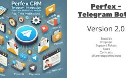 TelegramBot Chat Module for Perfex CRM v2.0.1