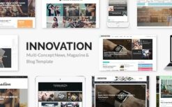 INNOVATION (v6.4) Multi-Concept News, Magazine & Blog Theme