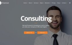 VisualModo Financial WordPress Theme v2.0.4