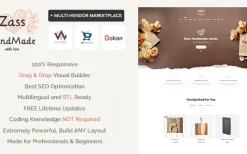 Zass (v3.9.9.10) WooCommerce Theme for Handmade Artists and Artisans
