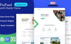 Nonprofit ProFund (v5.3.0) Charity Theme
