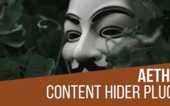 Aether v1.2.0 Content Hider Plugin for WordPress