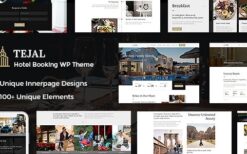Tejal v3.2 WordPress Hotel Booking Theme #