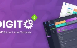 Digit v8.7.2 – Responsive WHMCS Client Area Template