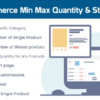 WooCommerce Min Max Quantity & Step Control (v2.0.8)