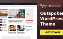 MyThemeShop Outspoken (v1.0.10) WordPress Theme