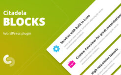 Citadela Blocks WordPress Plugin v.2.5.12