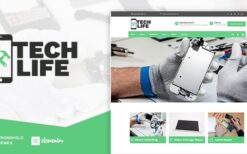 TechLife v17.0 Mobile, Tech & Electronics Repair Shop WordPress Theme