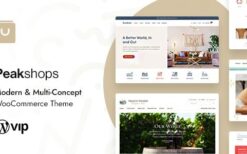 PeakShops (v1.5.5) Modern & Multi-Concept WooCommerce Theme
