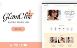 GlamChic (v1.0.7) Beauty Blog & Online Magazine WordPress Theme #