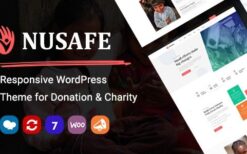 Nusafe (v1.22) Responsive WordPress Theme for Donation & Charity