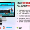 Video Player & FullScreen Video Background v2.4.1 – WP Plugin