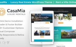 CasaMia (v1.1.3) Property Rental Real Estate WordPress Theme