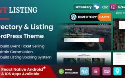 DWT Listing (v3.3.4) Directory & Listing WordPress Theme
