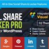 Social Share & Locker Pro v7.8 WP Plugin