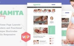 Mamita v1.0.8 Pregnancy & Maternity Blog WordPress Theme #
