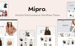 Mipro v1.2.7 Minimal WooCommerce WordPress Theme