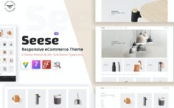 Seese (v3.0.1) Responsive eCommerce Theme