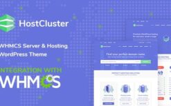 HostCluster (v2.5) WHMCS Server & Hosting WordPress Theme