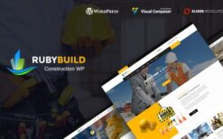 RubyBuild (v2.3) Building & Construction WordPress Theme