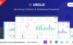 Ubold v6.1.0 Admin & Dashboard Template