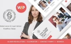 Justitia v1.1.0 Multiskin Lawyer & Legal Adviser WordPress Theme