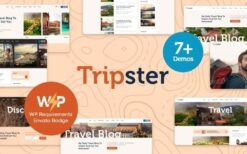 Tripster (v1.0.9) Travel & Lifestyle WordPress Blog