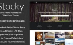 Stocky v.2.2 A Stock Photography Marketplace Theme