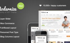 Modernize (v3.4.0) Flexibility of WordPress