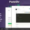 PasteShr v3.2.5 Text Hosting & Sharing Script Download