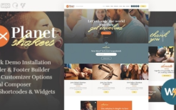 Planet Shakers (v1.0.7) Church & Religion WordPress Theme