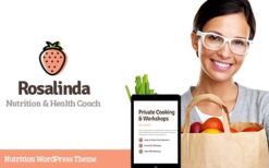 Rosalinda (v1.2.2) Health Coach & Vegetarian Lifestyle Blog WordPress Theme