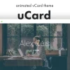 uCard (v1.2.8) Animated vCard WordPress Theme