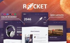 Rocket (v2.9.3) Creative Multipurpose WordPress Theme