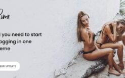 Rima v2.1.0 Personal Blog WordPress Theme