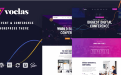 Voelas v1.1.8 Event & Conference WordPress Theme